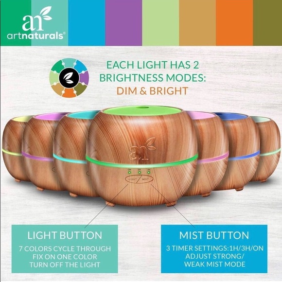 🏠• Art Naturals Essential Oil Diffuser - Picture 2 of 6